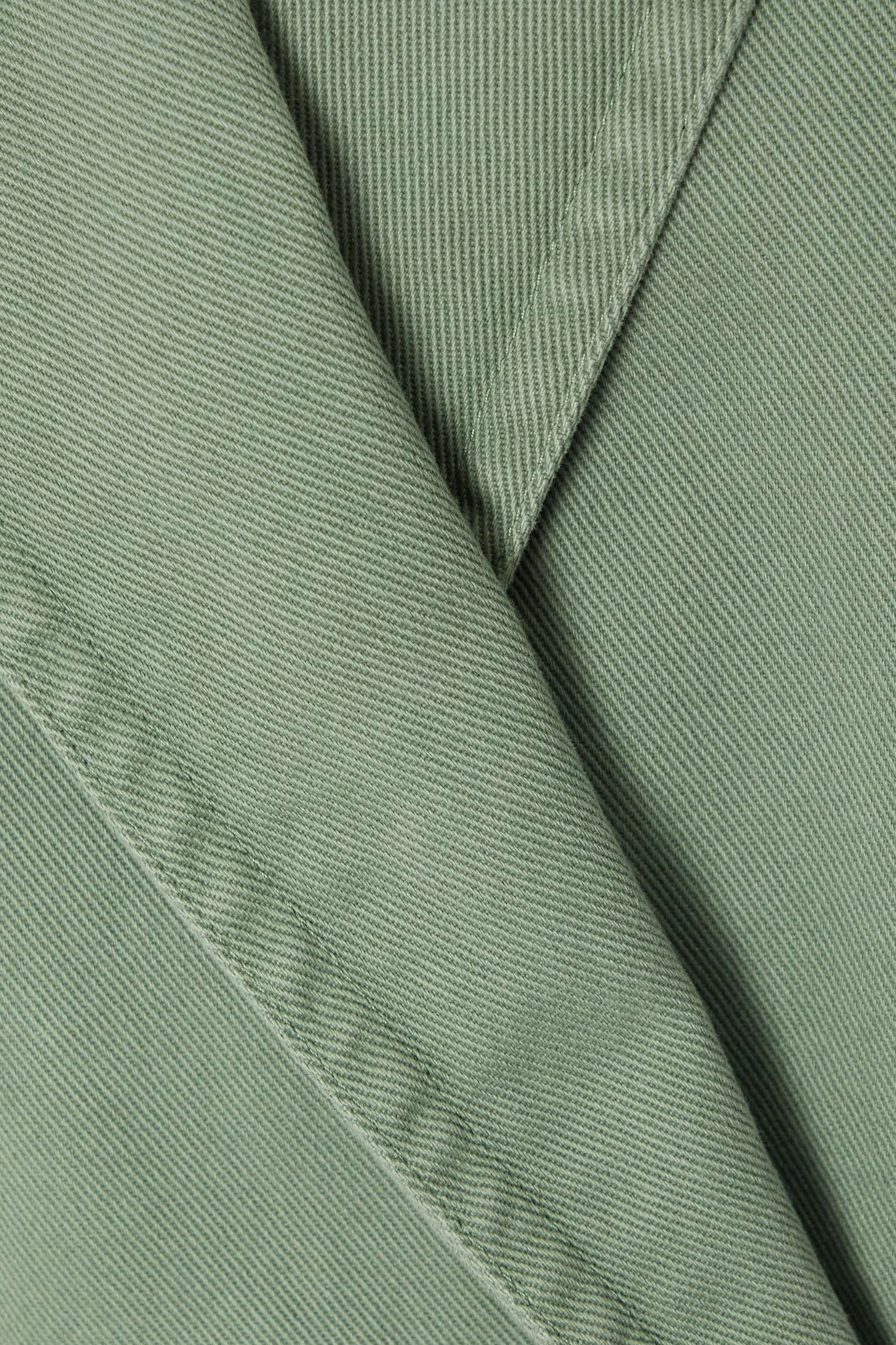 막스마라 / 여성 제노비아 더블 코트 그린 2310413538000 008 STK - MAX MARA STUDIO