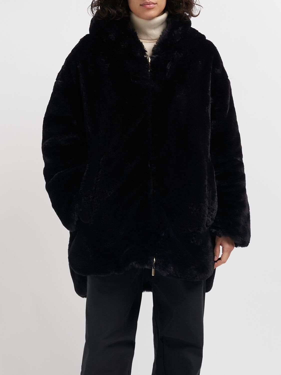 막스마라 더 큐브/ 여성 트레파 퀼팅 점퍼 블랙 2394861436600 002 STK - MAXMARA THE CUBE