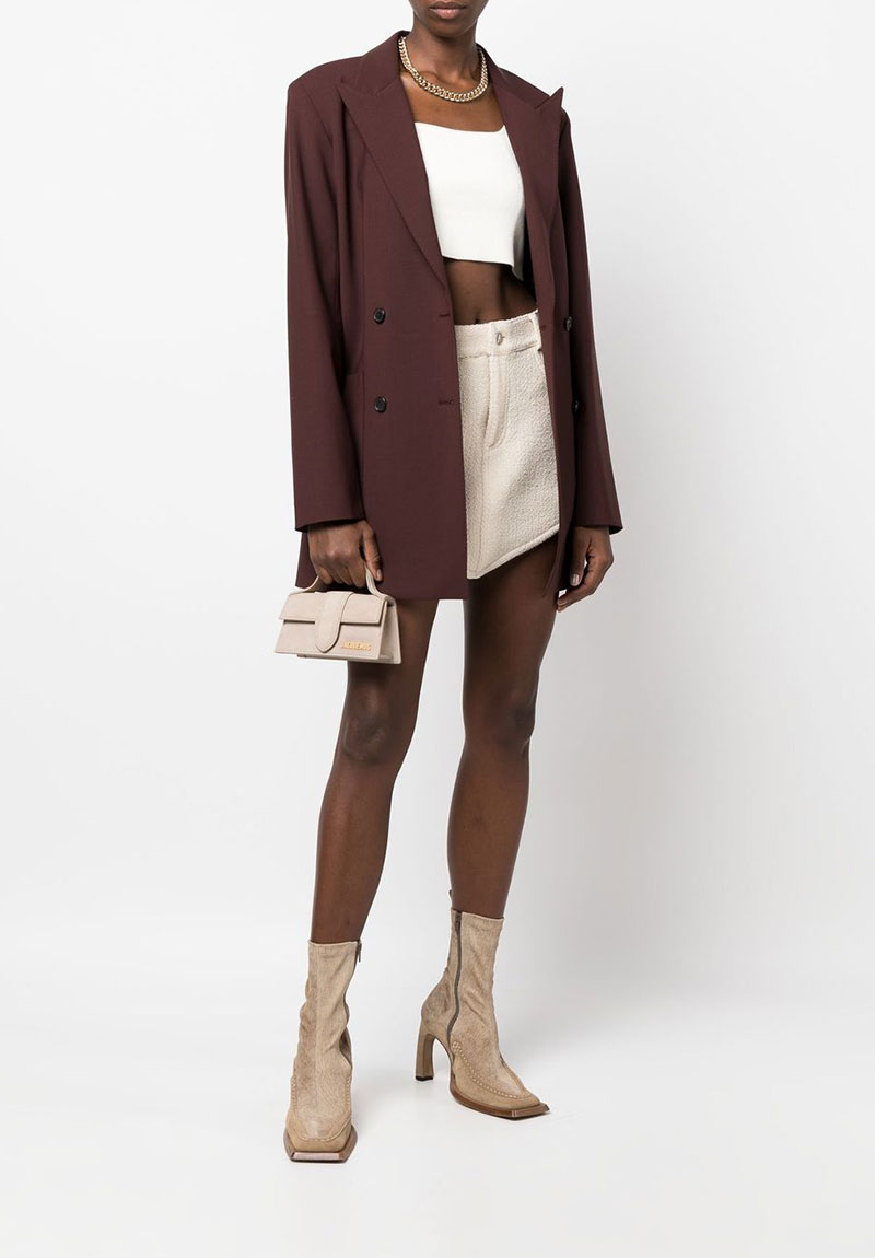 자크뮈스 / 르 밤비노 미니 플랩 숄더백 다크 베이지 213BA006 3066 180 STK - JACQUEMUS