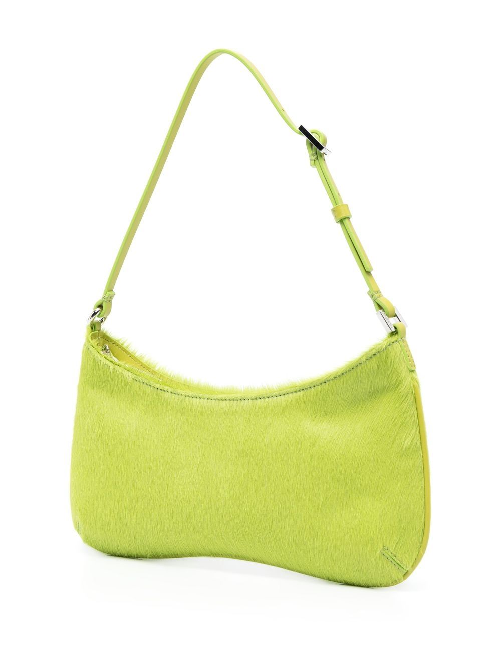 자크뮈스 / 르 비쥬 포니 헤어 숄더백 네온그린 231BA056 3112 540 STK - JACQUEMUS