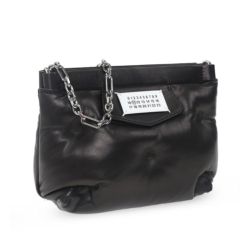 메종 마르지엘라 / 글램 슬램 레드 카펫 미니 숄더백 블랙 S56WF0161 P4300 T8013 STK - MAISON MARGIELA