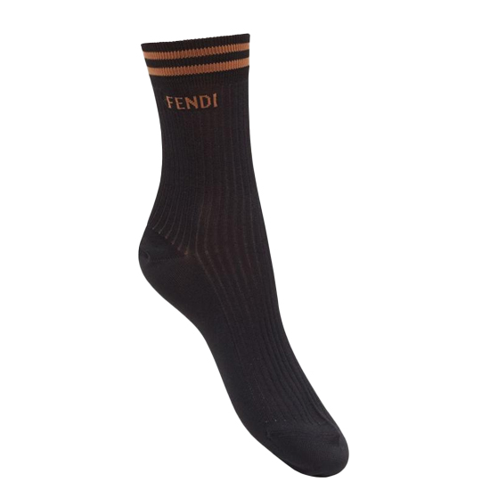  펜디 / 여성 양말 FXZ552 AAWL F0QA1 NERO BPG