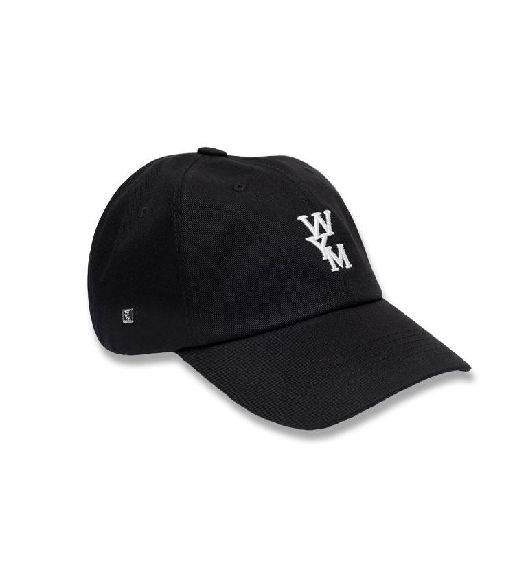 26FW 우영미 WYM 자수 로고 볼캡 블랙 MRK - WOOYOUNGMI