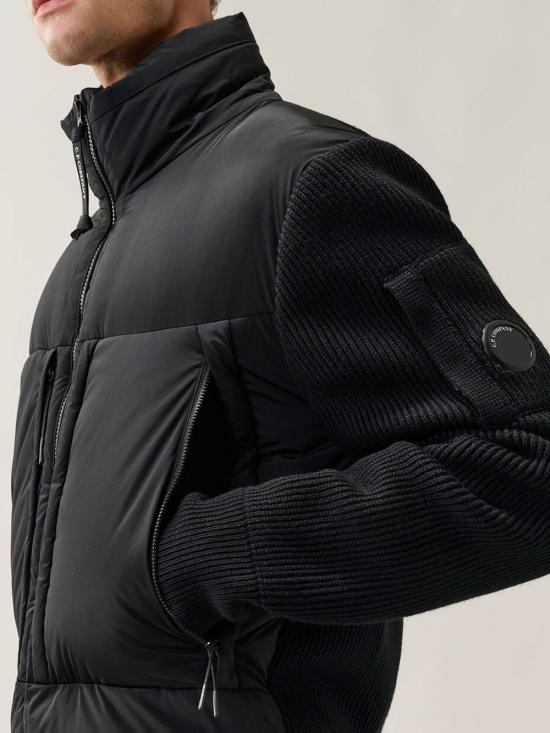 26FW 씨피 컴퍼니 패딩 21CMKN051A006390M 999 BLACK - C.P. COMPANY