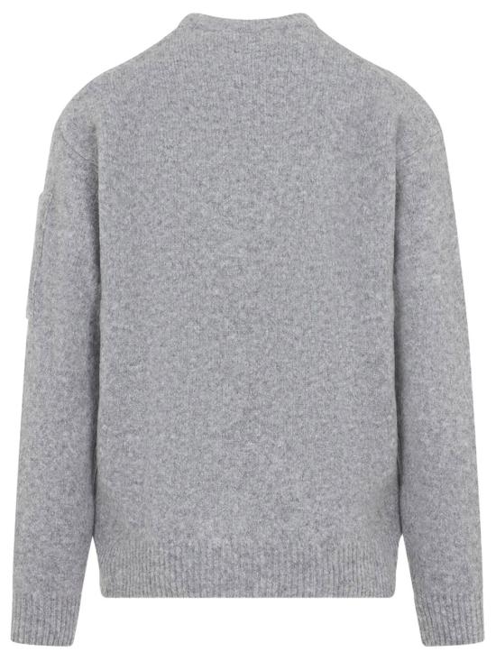 26FW 씨피 컴퍼니 스웨터 21CMKN262A110509A M96 ROCK MELANGE - C.P. COMPANY