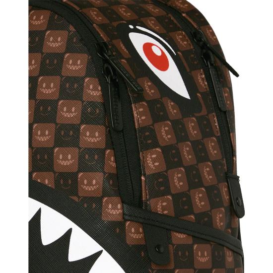 26FW 스프레이그라운드 백팩 B9305 SHARKS IN PARIS WTF BUBBLE BROWN - SPRAYGROUND