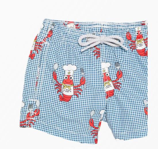 26SS [키즈] 세인트바쓰 수영복/비치웨어 JEAN 00073L LOBSTER CHEF VICHY 61 - MC2 SAINT BARTH