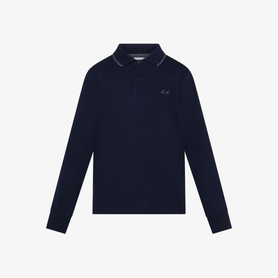 26FW [키즈] 썬 68 폴로 셔츠 A46303 07 NAVY BLUE