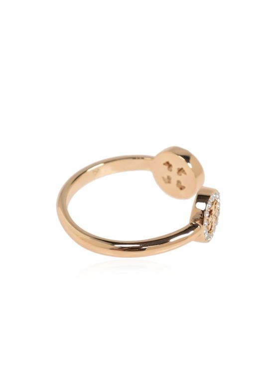 26FW 토리버치 밀러 파베 오픈 링 160180 783 GOLD - TORY BURCH