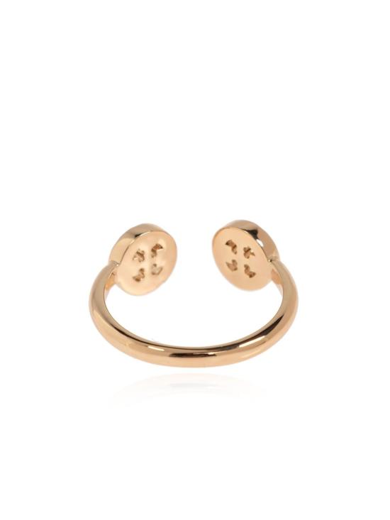 26FW 토리버치 밀러 파베 오픈 링 160180 783 GOLD - TORY BURCH