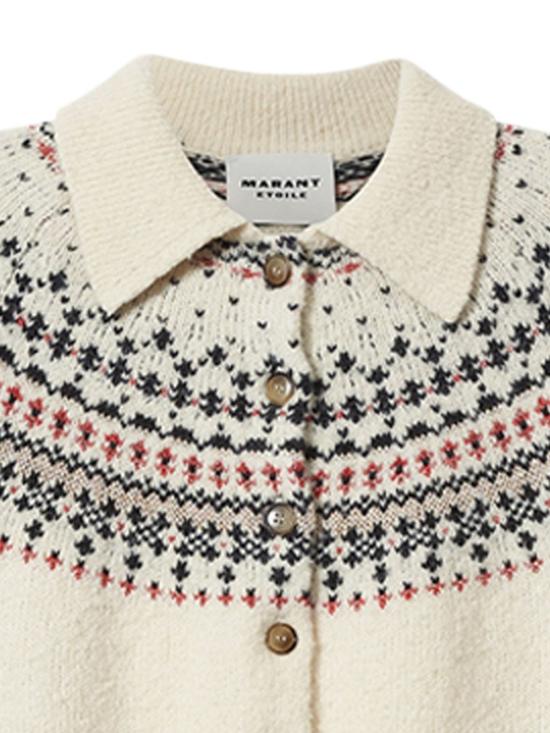 26FW 이자벨마랑 조에 가디건 26ACA0198FA D3L16E23EC ECRU - ISABEL MARANT