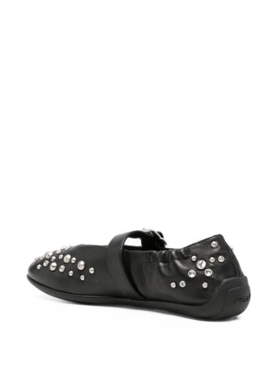 26FW 아쉬 플랫 슈즈 F26MIMOSA05 BLACK NERO - ASH