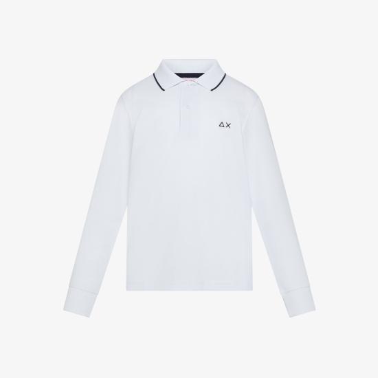 26FW [키즈] 썬 68 폴로 셔츠 A46303 01 WHITE