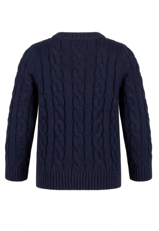 26FW [키즈] 썬 68 스트레이트 팬츠 K46350 07 NAVY BLUE - SUN 68