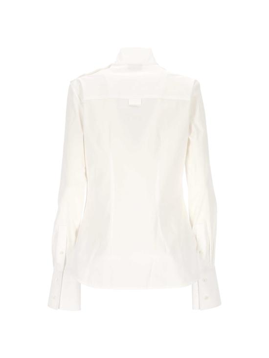 26FW 뮈글러 셔츠 26W1TO09262045 1100 OPTICAL WHITE - MUGLER