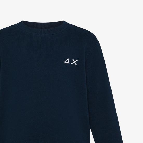 26FW [키즈] 썬 68 스트레이트 팬츠 F46303 07 NAVY BLUE - SUN 68