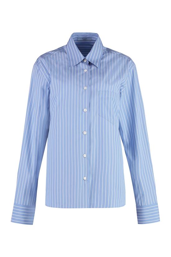  프라다 반팔 티셔츠 P436HSOOO15DT F0013 Light Blue