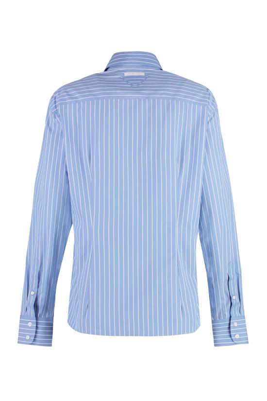  프라다 반팔 티셔츠 P436HSOOO15DT F0013 Light Blue - PRADA