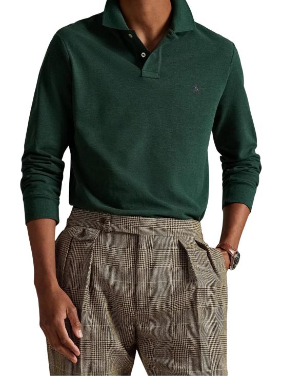 26FW 랄프 로렌 폴로 티셔츠 710680790 149 GREEN - RALPH LAUREN
