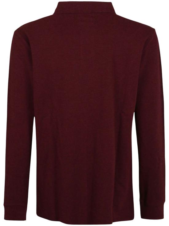 26FW 랄프 로렌 폴로 티셔츠 710680790 095 BORDEAUX - RALPH LAUREN