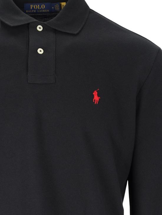 26FW 랄프 로렌 폴로 티셔츠 710680790 045 BLACK - RALPH LAUREN