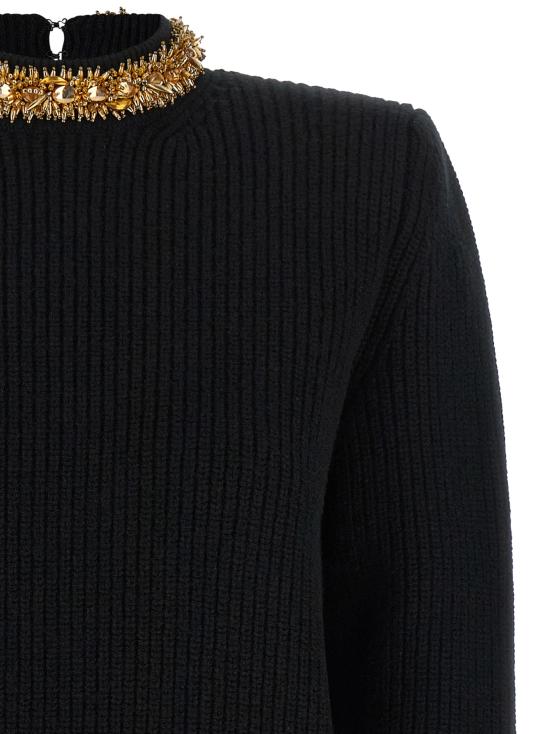 26FW 발망 스웨터 PU00000000100PA Black - BALMAIN