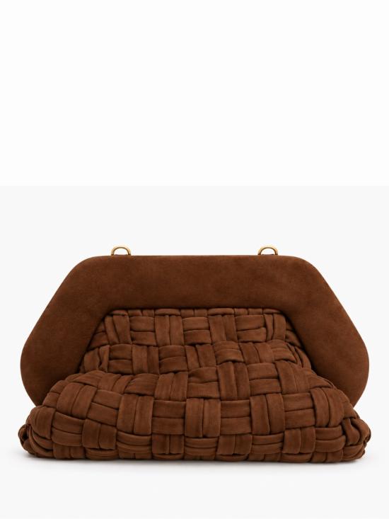 26FW 더모아레 클러치/파우치 262WTMBM0OSIS1234A ROCKY ROAD BROWN