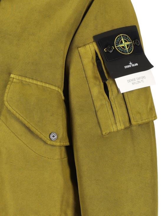 26FW 스톤 아일랜드 덴스 옥스포드 나일론-TC 자켓 L2S154100035S0442 V005R GREEN - STONE ISLAND
