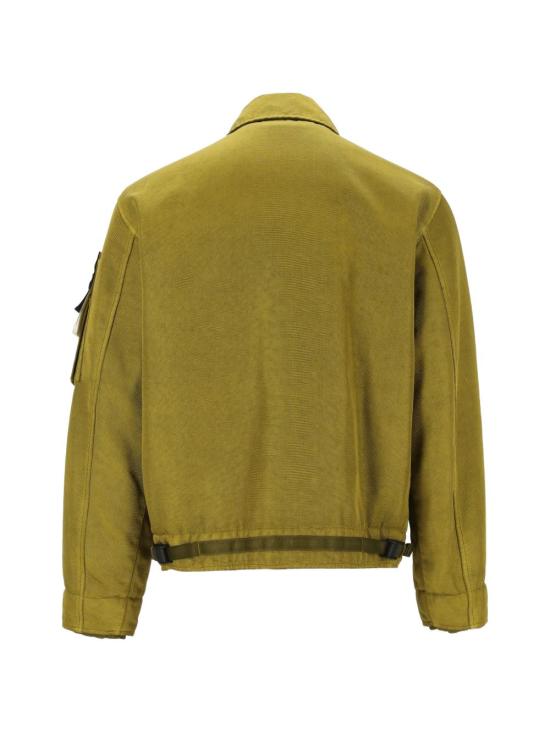 26FW 스톤 아일랜드 덴스 옥스포드 나일론-TC 자켓 L2S154100035S0442 V005R GREEN - STONE ISLAND