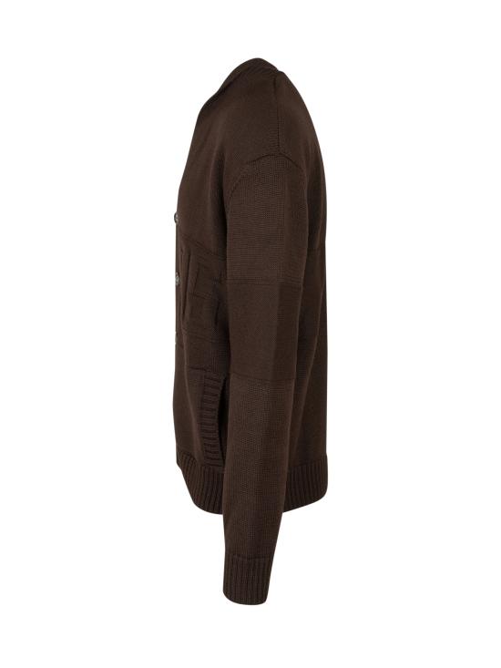 26FW 지씨디에스 가디건 C2MWQF154K155 392M TURKISH COFFEE BROWN - GCDS