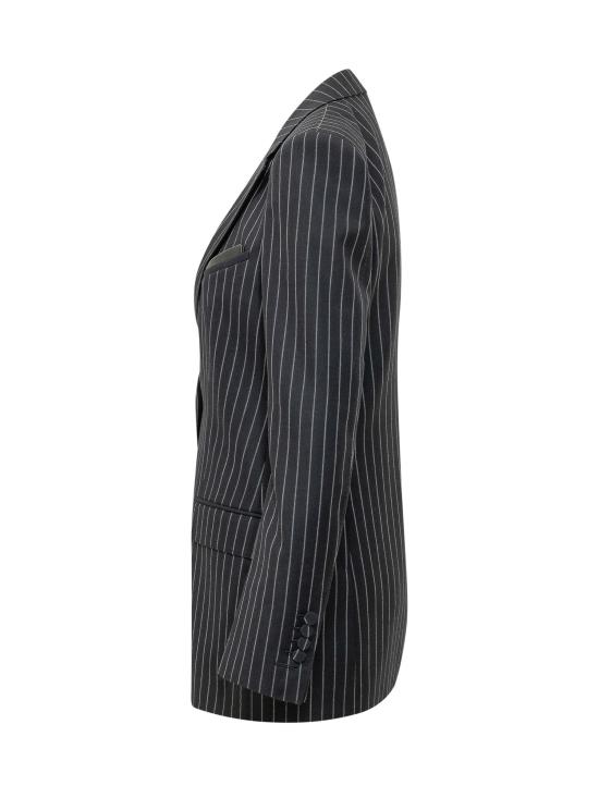 26FW 톰포드 수트 자켓 GI3180FAX1870 UWA BLUE WHITE - TOMFORD