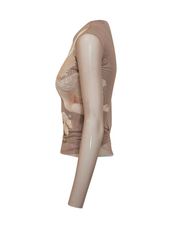 26FW 피오루찌 반팔 티셔츠 W26PFTLO013PL01GY01 GY01 BROWN - FIORUCCI