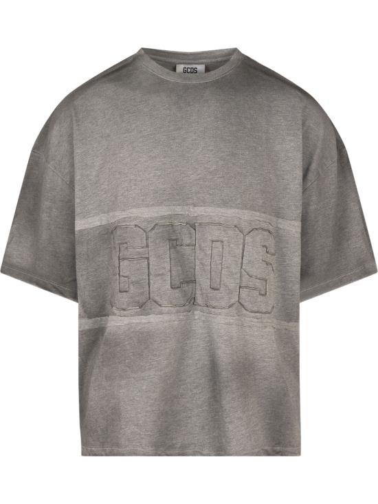 26FW 지씨디에스 반팔 티셔츠 C2MWQC002J080 935I FROST GREY