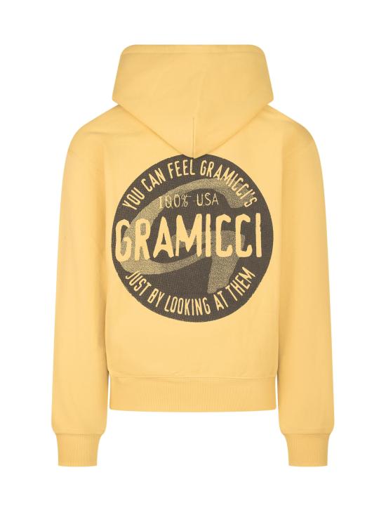 26FW 그라미치 후드 티셔츠 G6FMJ104 YELLOW - GRAMICCI
