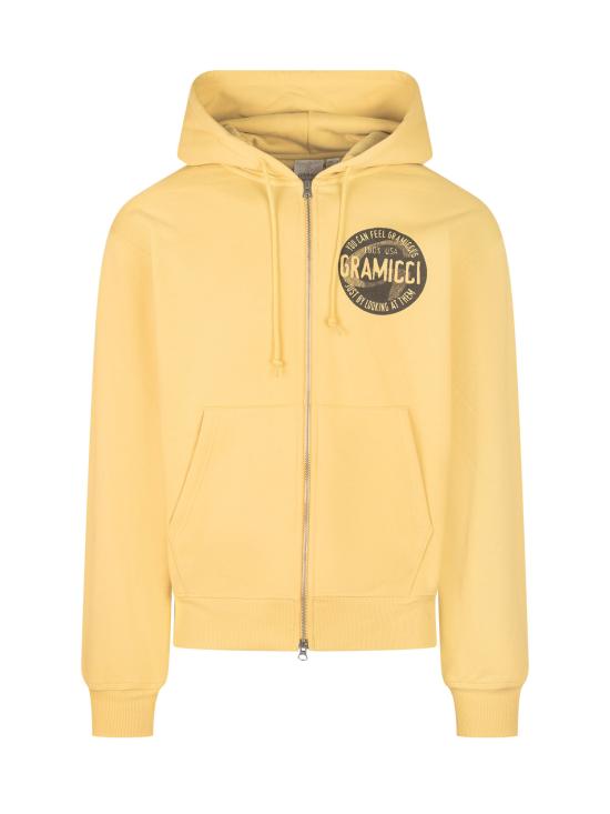 26FW 그라미치 후드 티셔츠 G6FMJ104 YELLOW