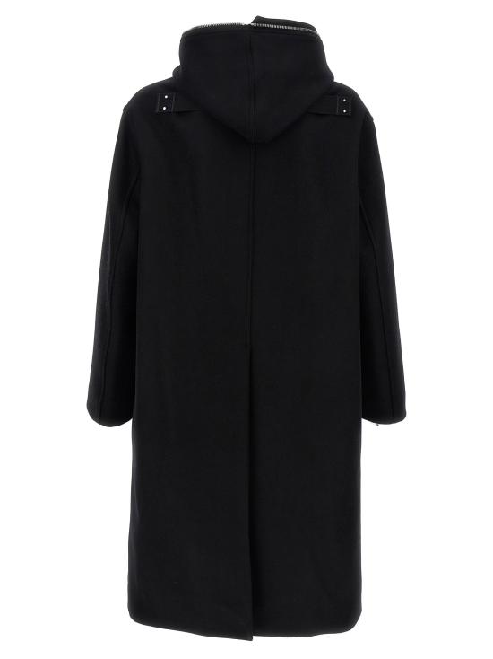 25FW 릭 오웬스 트렌치 코트 짐프 맥 코트 및  블랙 - RICK OWENS