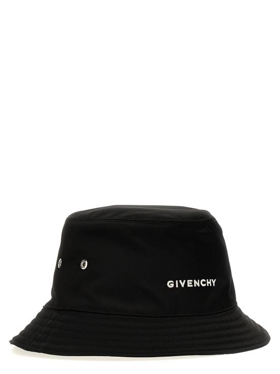  지방시 버킷햇 로고 버킷햇 블랙 - GIVENCHY