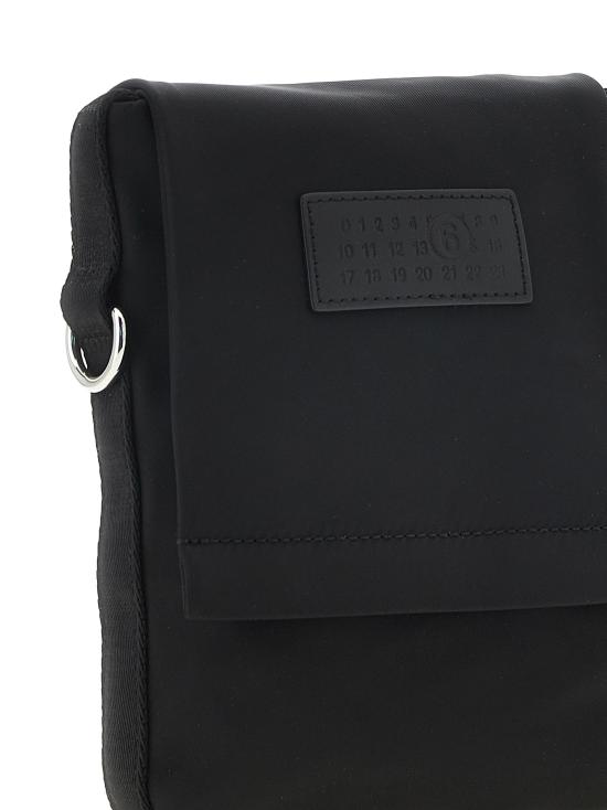 26FW MM6 메종마르지엘라 크로스백 숫자 모양 크로스바디 백 블랙 - MM6 MAISON MARGIELA