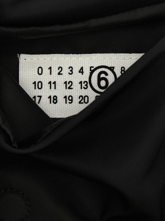 26FW MM6 메종마르지엘라 크로스백 숫자 모양 크로스바디 백 블랙 - MM6 MAISON MARGIELA