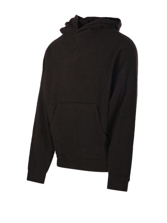 26FW 메종키츠네 후드 티셔츠 MRMJH03KMBIS9 0553 DARK WOOD - MAISON KITSUNE
