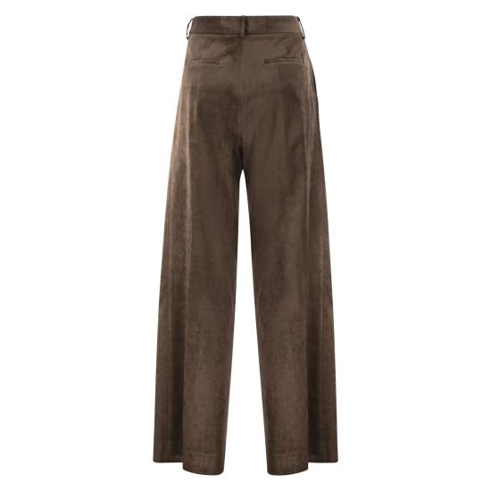 26FW 안토넬리 피렌체 스트레이트 팬츠 R8353 BROWN - ANTONELLI FIRENZE