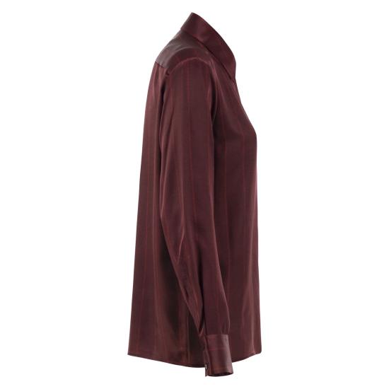 26FW 안토넬리 피렌체 블라우스/셔츠 R1296 BORDEAUX - ANTONELLI FIRENZE