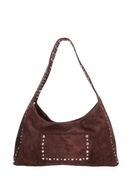 26FW 기마구아스 숄더백 MAXI FRANCA BAG SUEDE BROWN