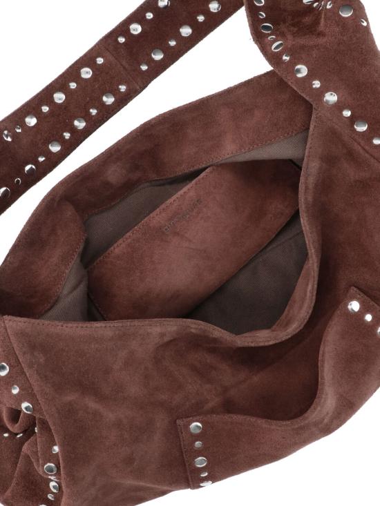 26FW 기마구아스 숄더백 MAXI FRANCA BAG SUEDE BROWN - GIMAGUAS