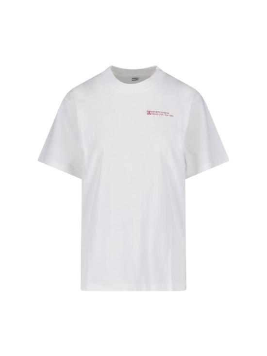26FW 스포티앤리치 반팔 티셔츠 TO11982000WH01 WHITE