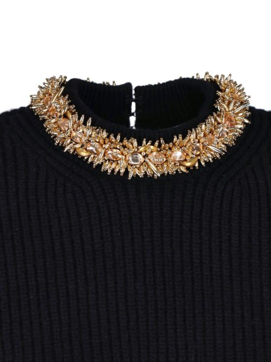 26FW 발망 스웨터 PU0000000010 0PA BLACK - BALMAIN