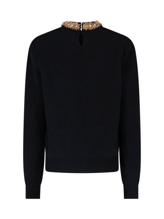 26FW 발망 스웨터 PU0000000010 0PA BLACK - BALMAIN