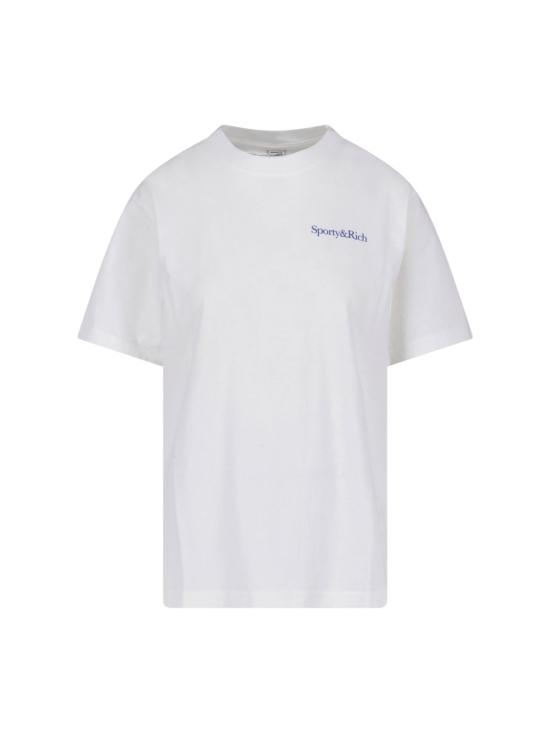 26FW 스포티앤리치 반팔 티셔츠 TO11982300WH01 WHITE