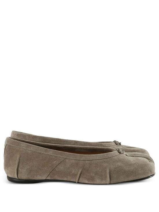 26FW 마르지엘라 타비 발레리나 스웨이드 플랫 슈즈 S58WZ0127 P7854 T2146 TAUPE DOM