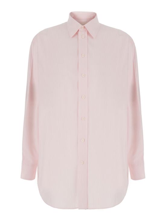 26FW 피비 파일로 클래식 코튼 셔츠 EC120CO3753167WP Pink